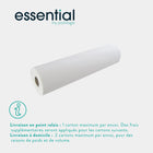 12 rollen Gladde witte onderzoeksvellen - 132 maten - 50 x 35 cm