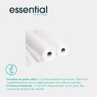 12 rollen Gladde witte onderzoeksvellen - 150 maten - 50 x 35 cm