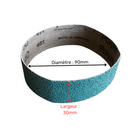 2 manchons abrasifs pour touret - différents formats