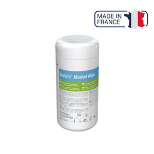 90 Lingettes Désinfectantes Incidin Alcohol Wipes - Boîte ou recharge - Ecolab by Anios Anios 