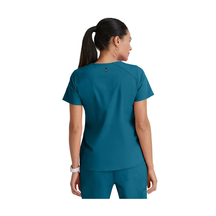 Aura - Tuniek met V-hals - Dames - Grey's Anatomy Stretch Grey's Anatomy 