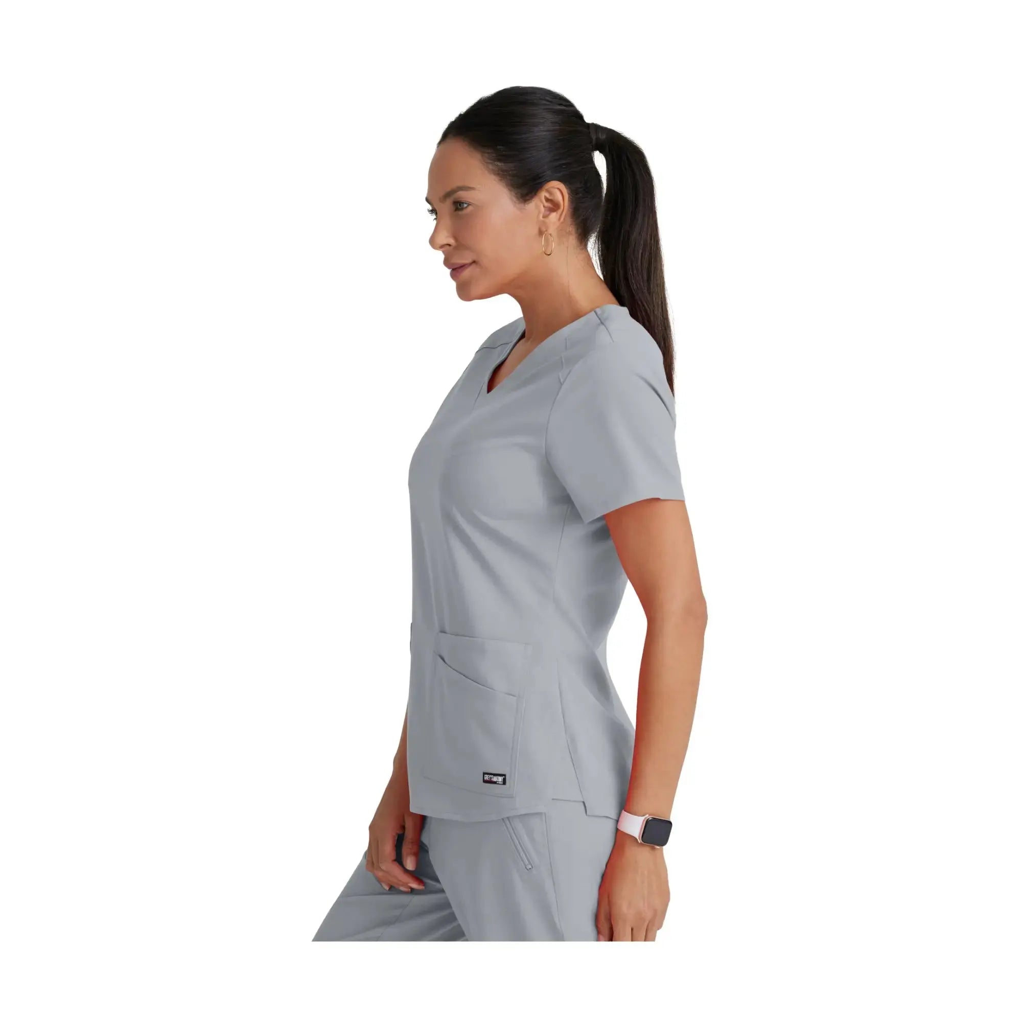 Aura - Tuniek met V-hals - Dames - Grey's Anatomy Stretch Grey's Anatomy 