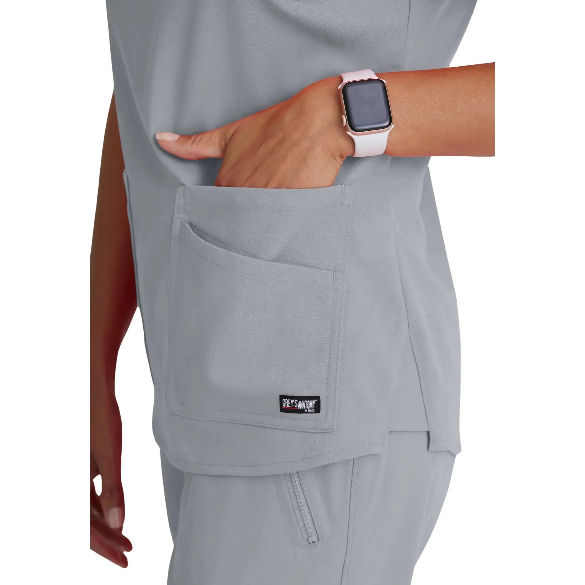 Aura - Tuniek met V-hals - Dames - Grey's Anatomy Stretch Grey's Anatomy 