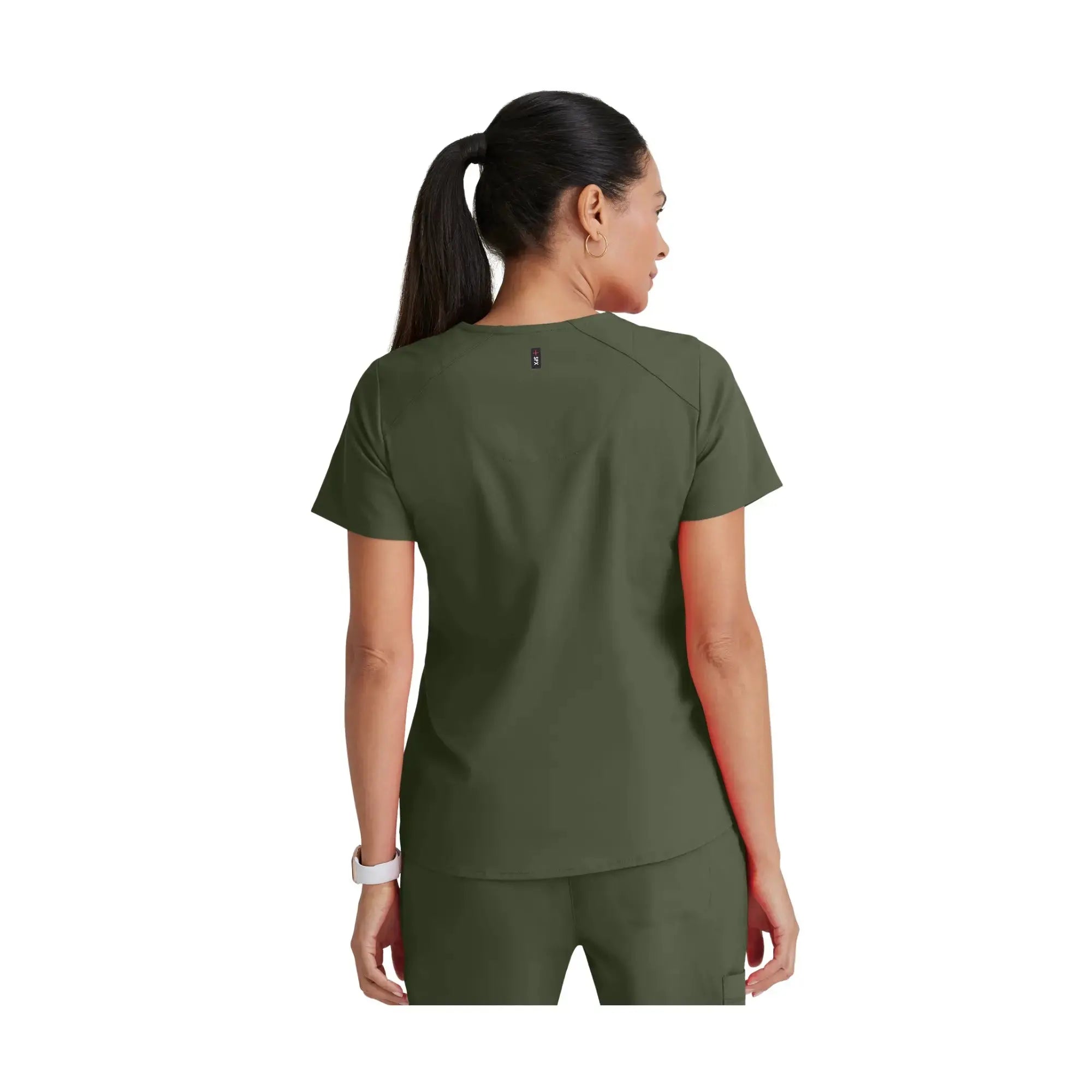 Aura - Tuniek met V-hals - Dames - Grey's Anatomy Stretch Grey's Anatomy 