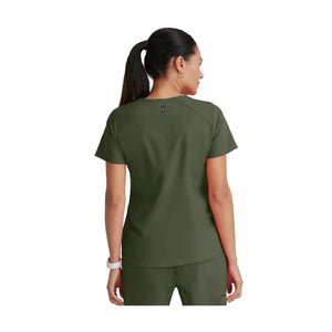 Aura - Tuniek met V-hals - Dames - Grey's Anatomy Stretch Grey's Anatomy 