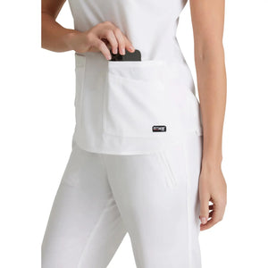 Aura - Tuniek met V-hals - Dames - Grey's Anatomy Stretch Grey's Anatomy 