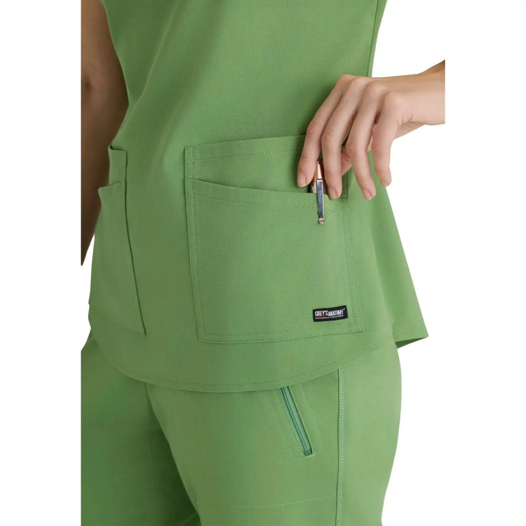 Aura - Tuniek met V-hals - Dames - Grey's Anatomy Stretch Grey's Anatomy 