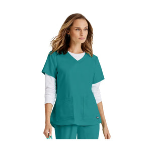 Aura - Tuniek met V-hals - Dames - Grey's Anatomy Stretch Grey's Anatomy 