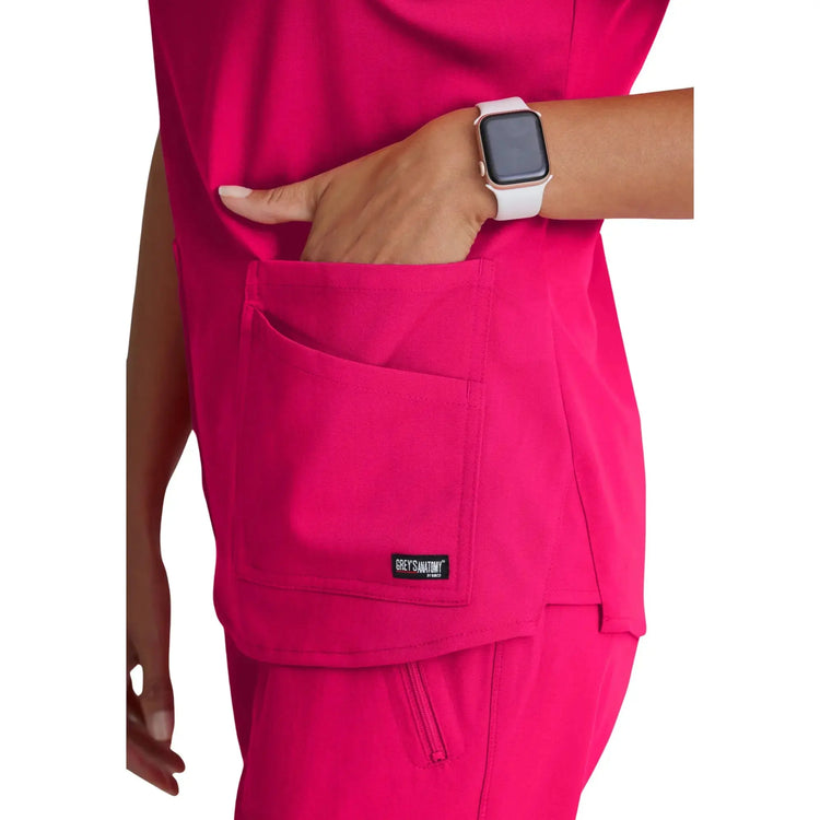 Aura - Tuniek met V-hals - Dames - Grey's Anatomy Stretch Grey's Anatomy 