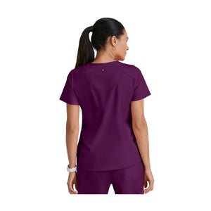 Aura - Tuniek met V-hals - Dames - Grey's Anatomy Stretch Grey's Anatomy 