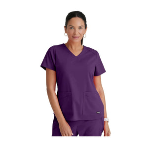 Aura - Tuniek met V-hals - Dames - Grey's Anatomy Stretch Grey's Anatomy 
