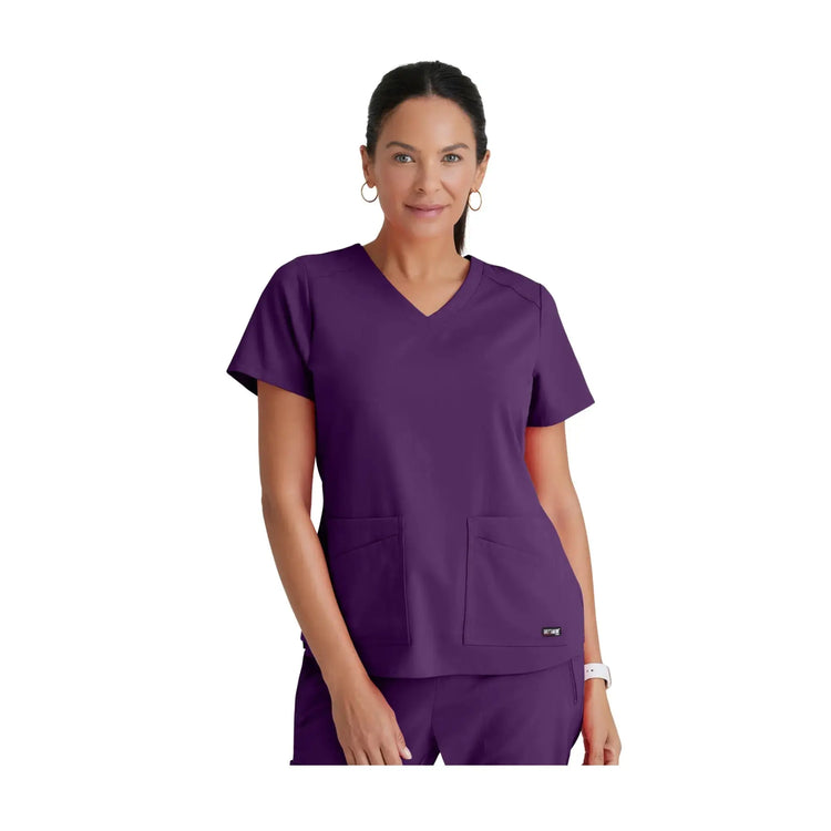 Aura - Tuniek met V-hals - Dames - Grey's Anatomy Stretch Grey's Anatomy 