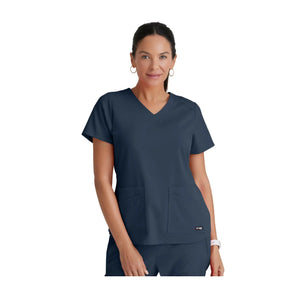 Aura - Tuniek met V-hals - Dames - Grey's Anatomy Stretch Grey's Anatomy 