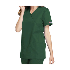 Bayonne - Tunique médicale - Effet cache-coeur  - Manches courtes - Femme - 72 cm - Cherokee Cherokee Authentic Workwear 