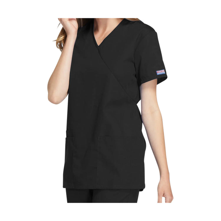 Bayonne - Tunique médicale - Effet cache-coeur  - Manches courtes - Femme - 72 cm - Cherokee Cherokee Authentic Workwear 