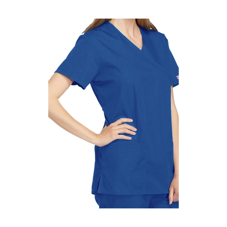 Bayonne - Tunique médicale - Effet cache-coeur  - Manches courtes - Femme - 72 cm - Cherokee Cherokee Authentic Workwear 