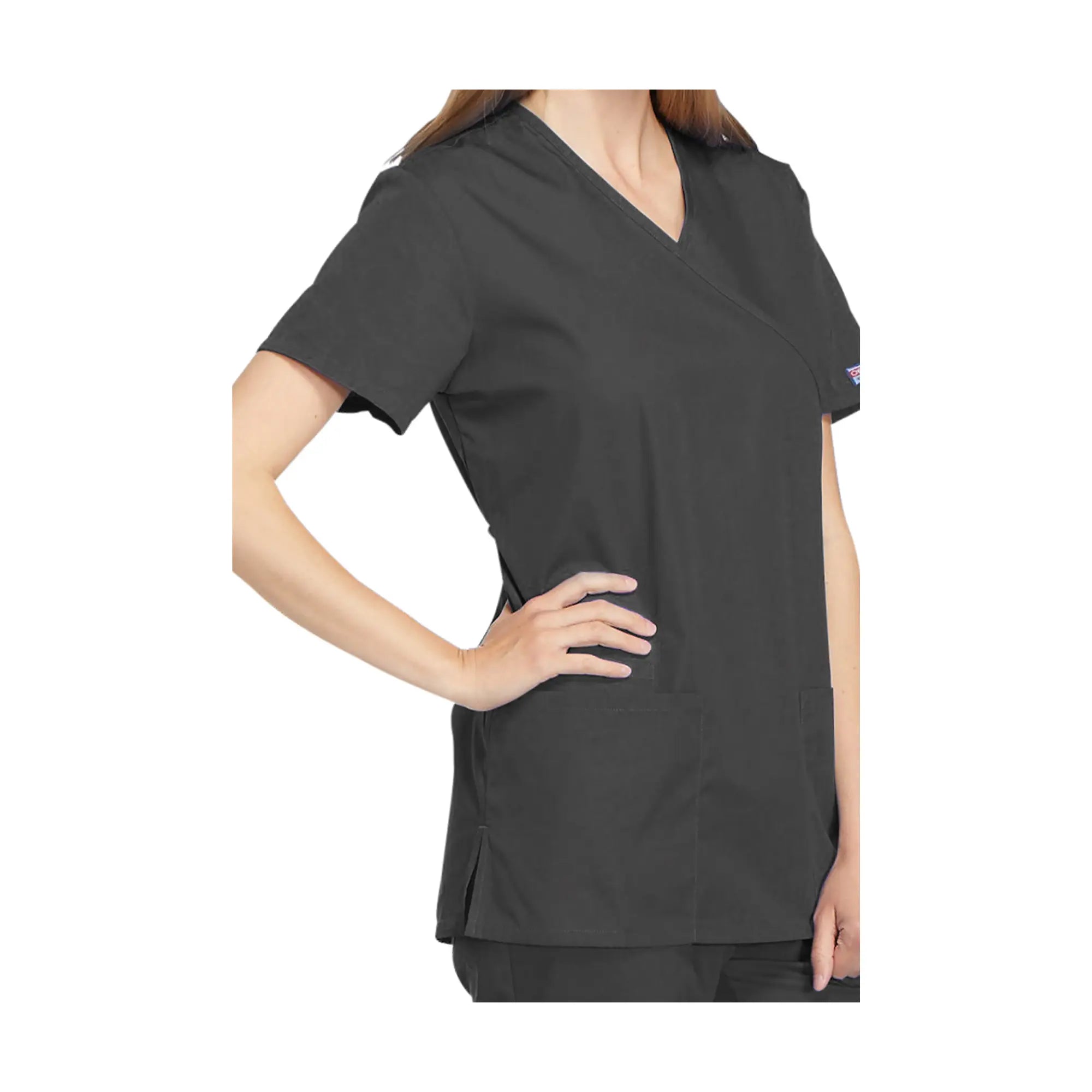 Bayonne - Tunique médicale - Effet cache-coeur  - Manches courtes - Femme - 72 cm - Cherokee Cherokee Authentic Workwear 