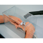 Transparent protective box with suction system - Ruck