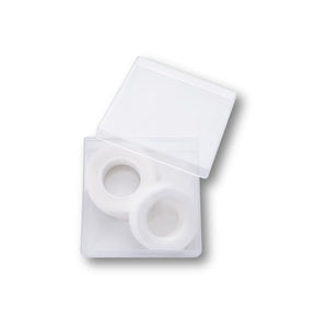 Boîte en plastique transparent - 8x8x3 cm - Ruck Ruck 