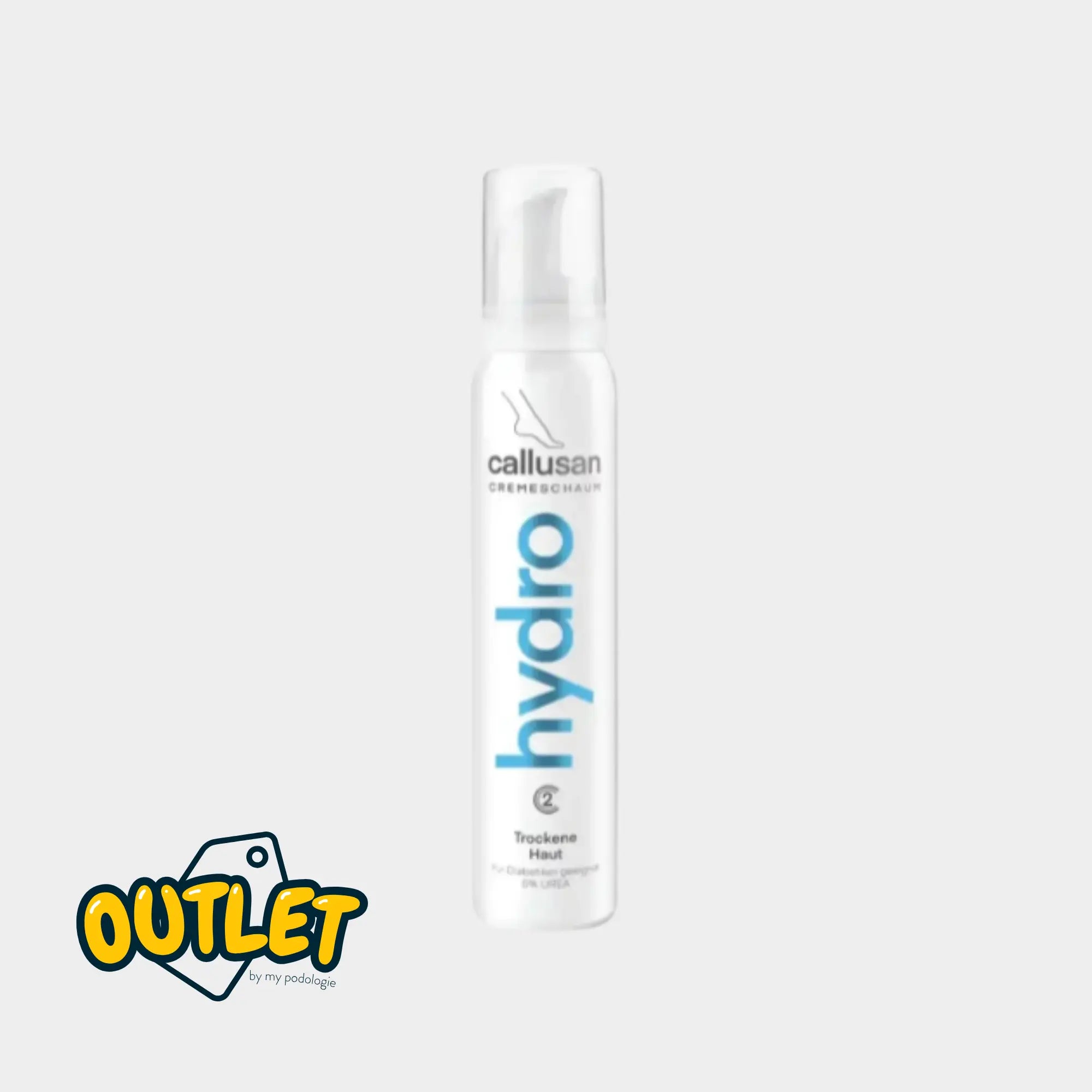 Crème mousse Hydro - 5% d'urée - Peaux sèches - 125 ml - Callusan // Date dépassée Callusan 