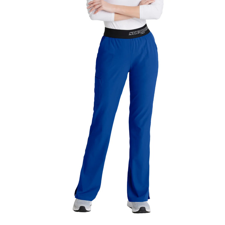 Dazy - Pantalon médical avec élastique - Femme - Skechers SKECHERS  Bleu Galaxy / XL