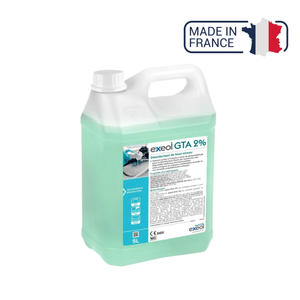Désinfectant de haut niveau - GTA 2% - Bidon 5 L - Exeol Exeol 