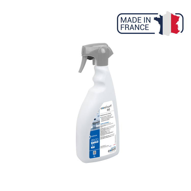 Désinfectant des surfaces - Exeol surf 60 - Sodel Exeol 