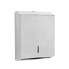 Wanddispenser - 400F Gevouwen handdoeken - Helder RVS