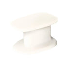 Platte teenafstandhouder van pure gel - Verpakking van 1 paar