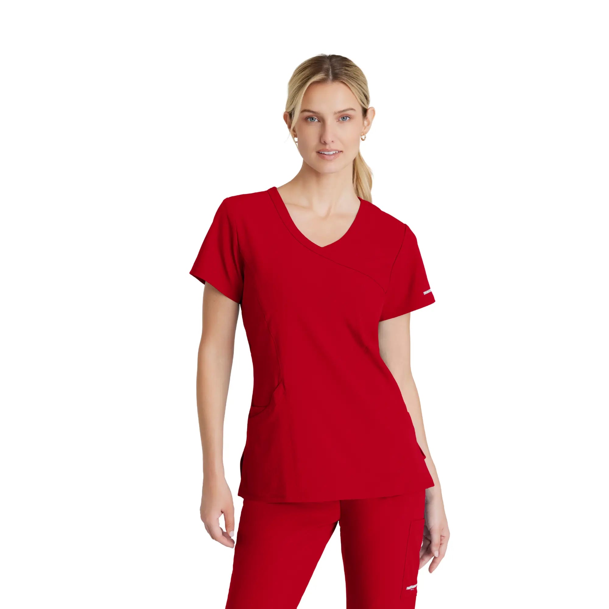 Edelweiss - Tunique col croisé - Femme - Skechers SKECHERS  Rouge / XL