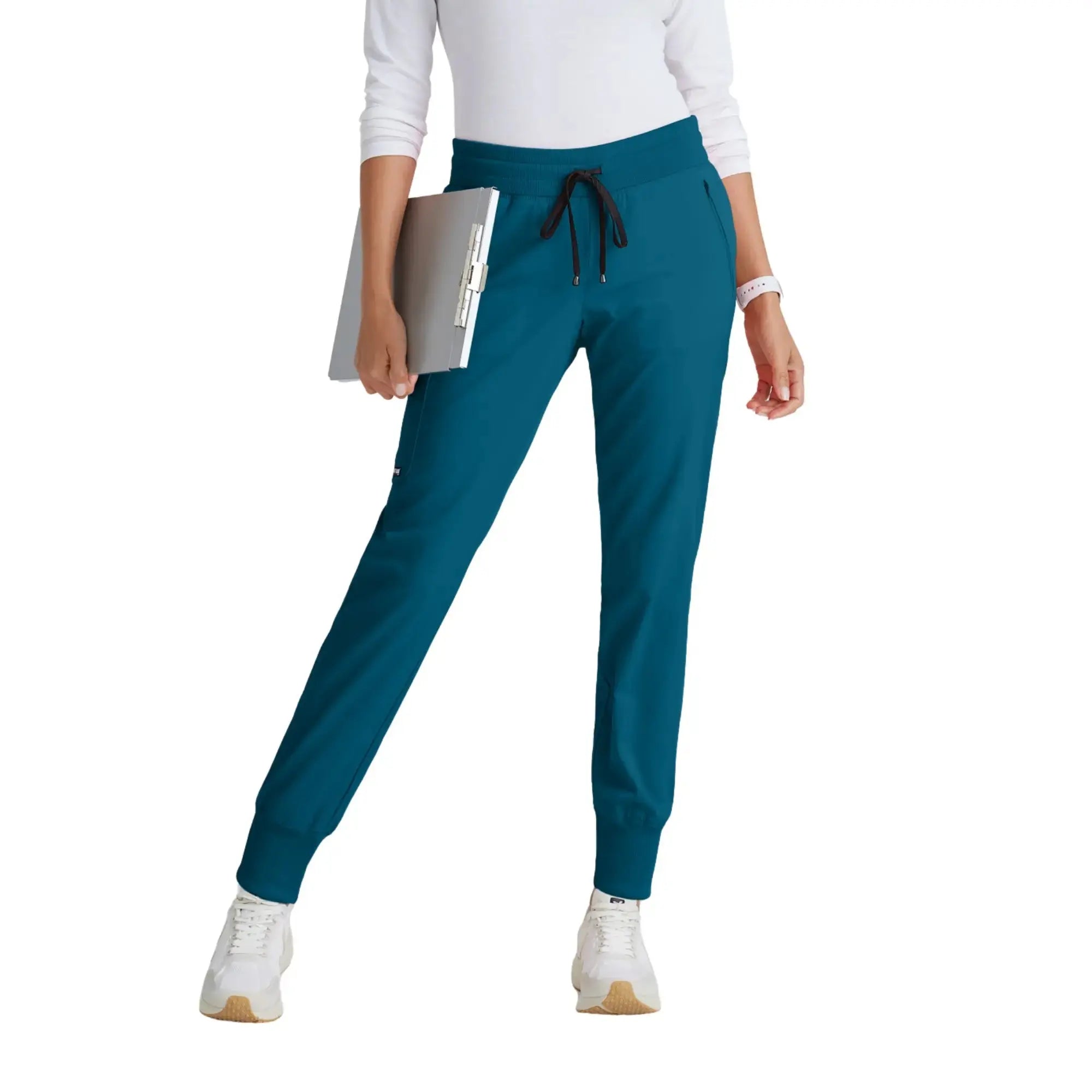 Eden - Drawstring Joggers - Women - Grey’s Anatomy Stretch Grey’s Anatomy  Bahamas Blue / XL