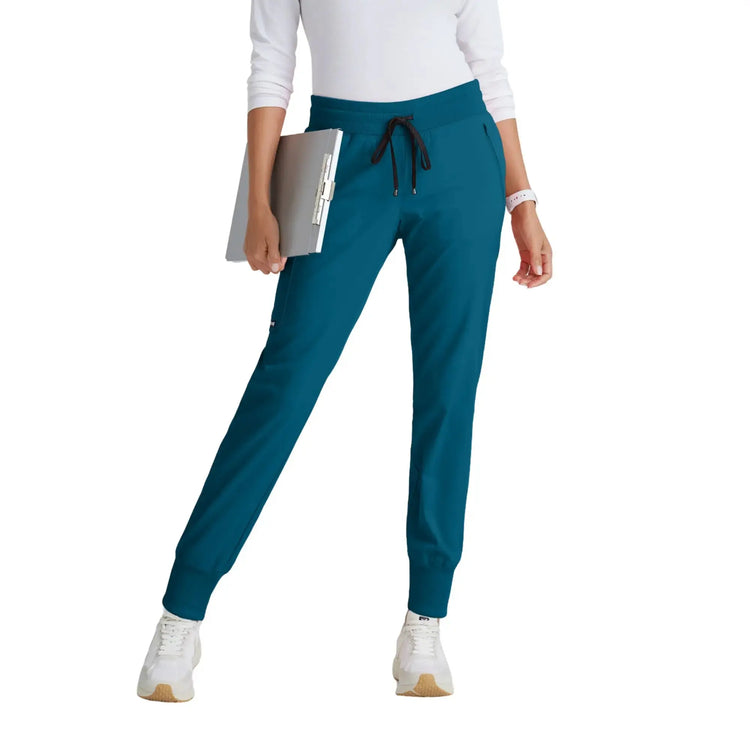 Eden - Drawstring Joggers - Women - Grey’s Anatomy Stretch Grey’s Anatomy  Bahamas Blue / XL