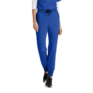 Eden - Drawstring Joggers - Women - Grey’s Anatomy Stretch Grey’s Anatomy  Galaxy Blue / XL