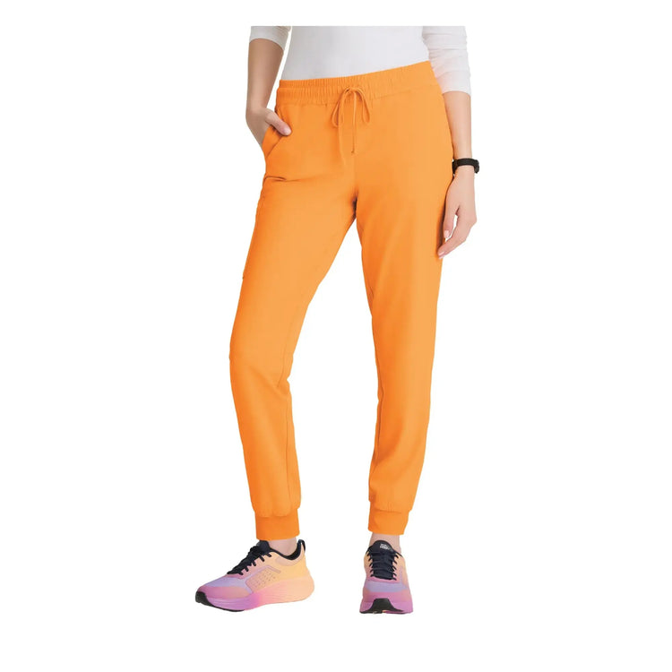 Elym - Jogging met trekkoord - Dames - Skechers SKECHERS Oranje / XL