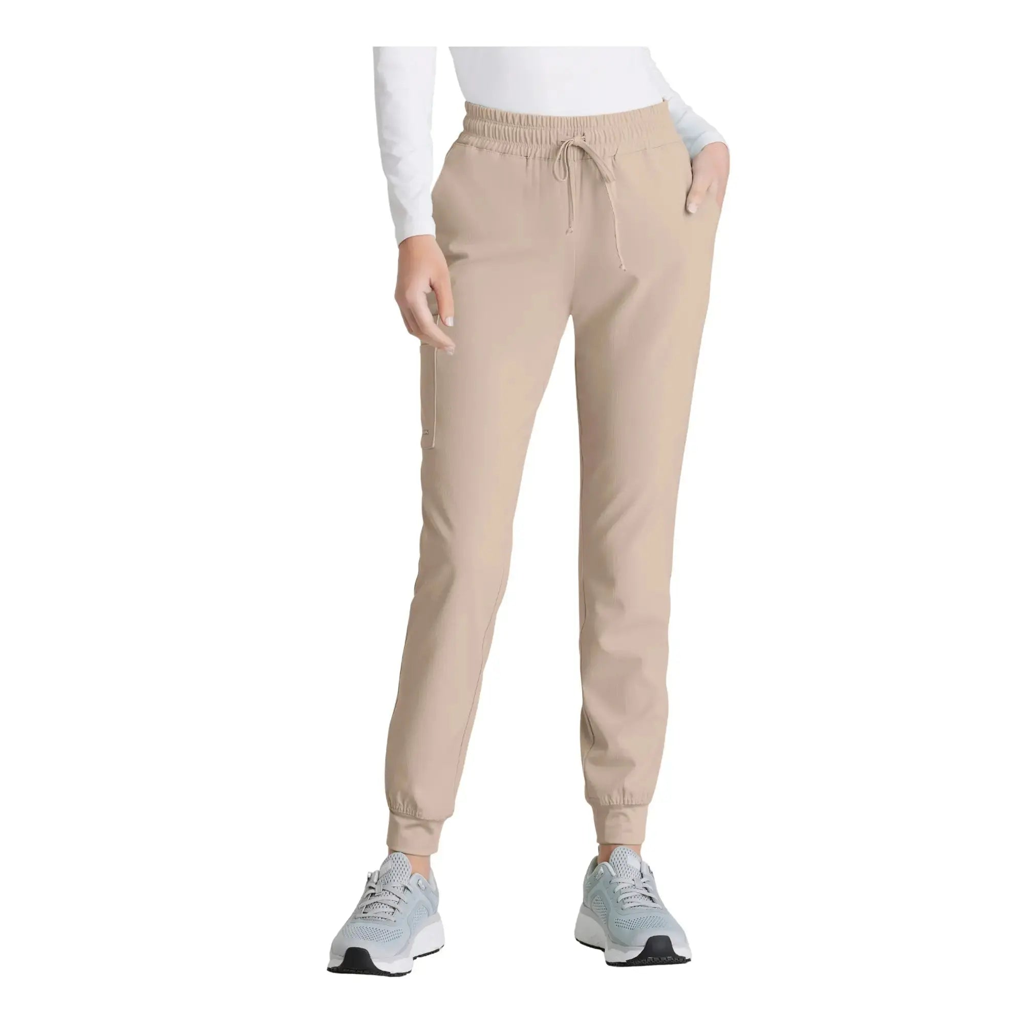 Elym - Joggingbroek met trekkoord - Dames - Skechers SKECHERS Zand / XL