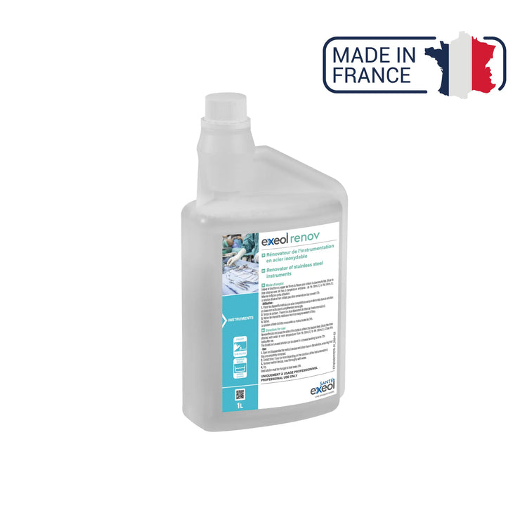Exeol renov - Renovation of Stainless Steel Instruments - 1L or 5 L - Sodel Exeol 