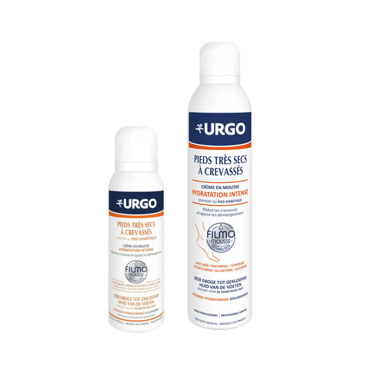 Filmomousse - Intense hydration for very dry to cracked feet - 2 capacities - Urgo Urgo 