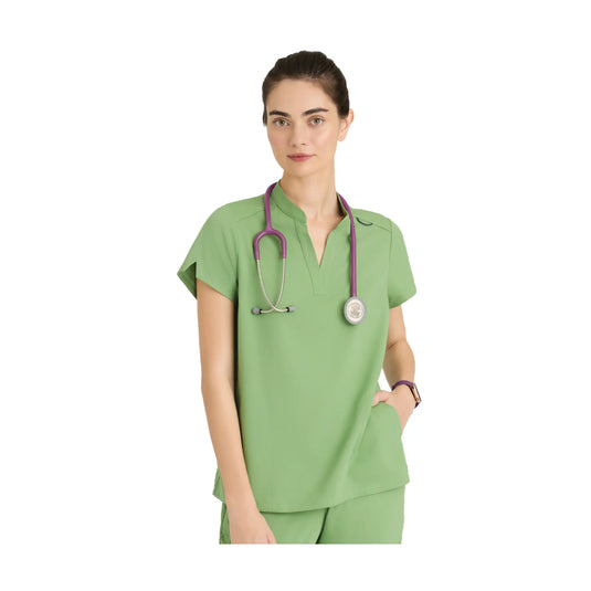 Flora - Tuniek met gestreepte kraag - Dames - Grey's Anatomy Stretch GRAYS ANATOMY STRETCH