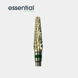 Fraise PODOMATOR - Carbure de tungstène - Denture croisée grosse - 4 mm - Essential by My Podologie Essential 