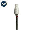 Ceramic burr - Fine cross teeth - Conical shape - 6mm