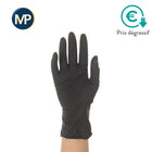 Examination Gloves - Black Latex - Powder-free - Box of 100 - My Podologie