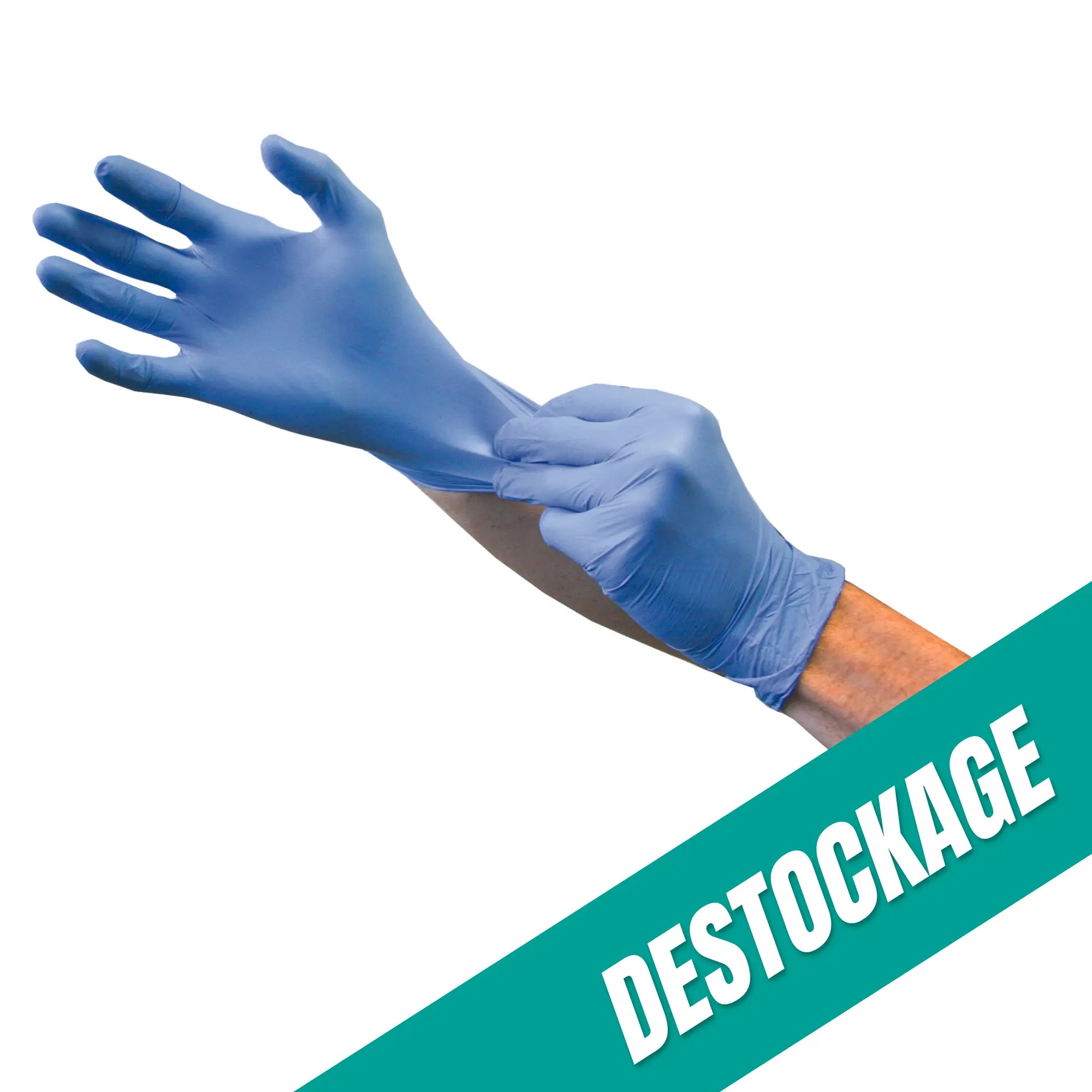 Examination gloves - Nitrile - Powder-free - Ambidextrous - Box of 100 - My Podologie // Clearance