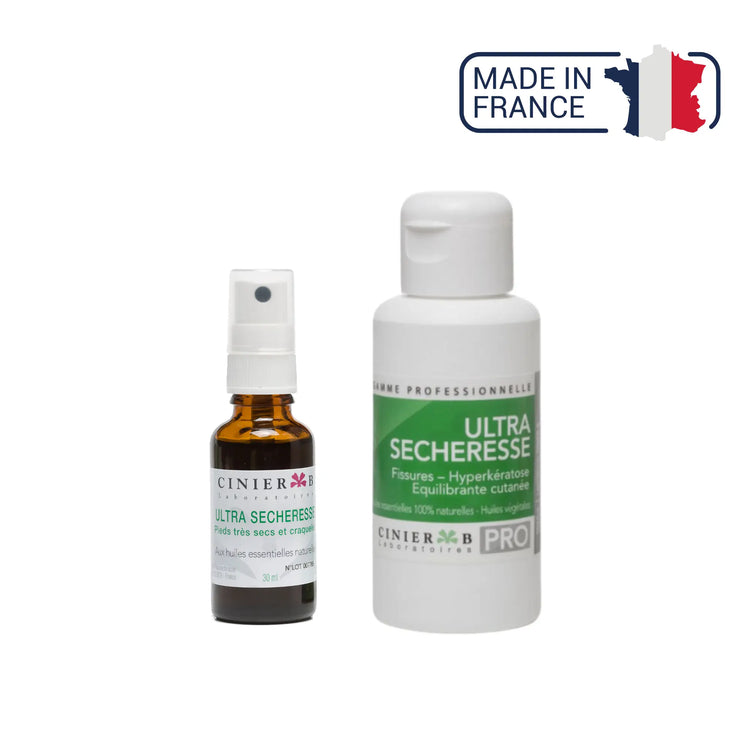 Huile Ultra Sécheresse - Pieds très secs - 2 contenances - Laboratoires Cinier B Laboratoires Cinier B 