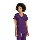 Kim - Crossover V-neck tunic - Women's - Grey's Anatomy Stretch