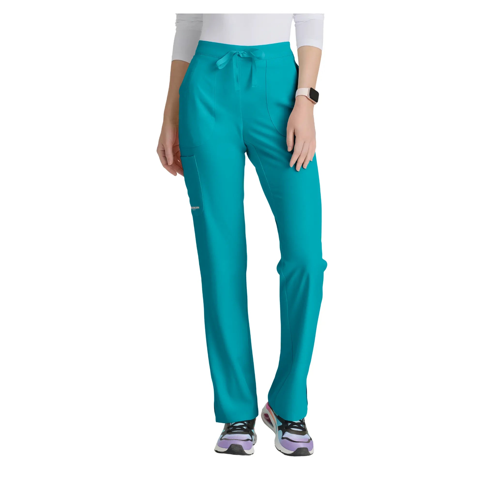 Kora - Pantalon médical cargo - Femme - Skechers SKECHERS  Bleu Caraïbes / XL