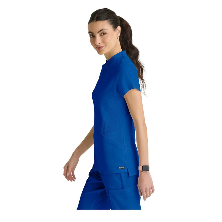 Kristi - High neck zipped tunic - Women - Grey’s Anatomy Stretch Grey’s Anatomy 