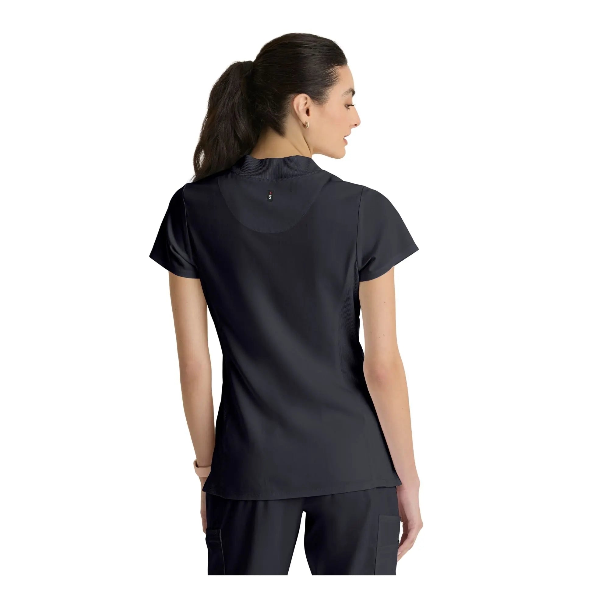 Kristi - High neck zipped tunic - Women - Grey’s Anatomy Stretch Grey’s Anatomy 