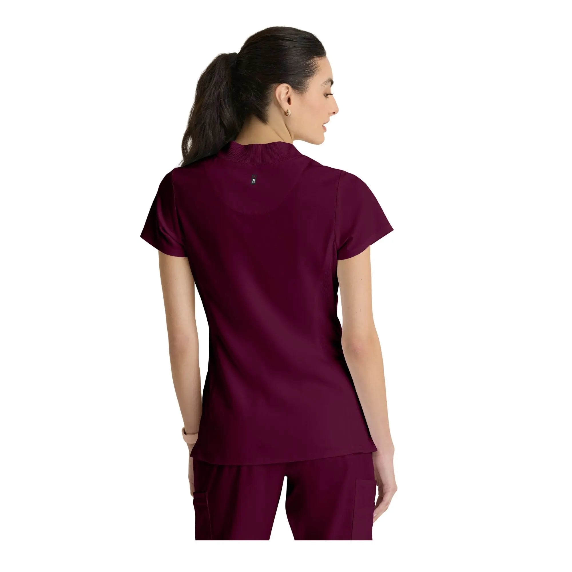 Kristi - High neck zipped tunic - Women - Grey’s Anatomy Stretch Grey’s Anatomy 