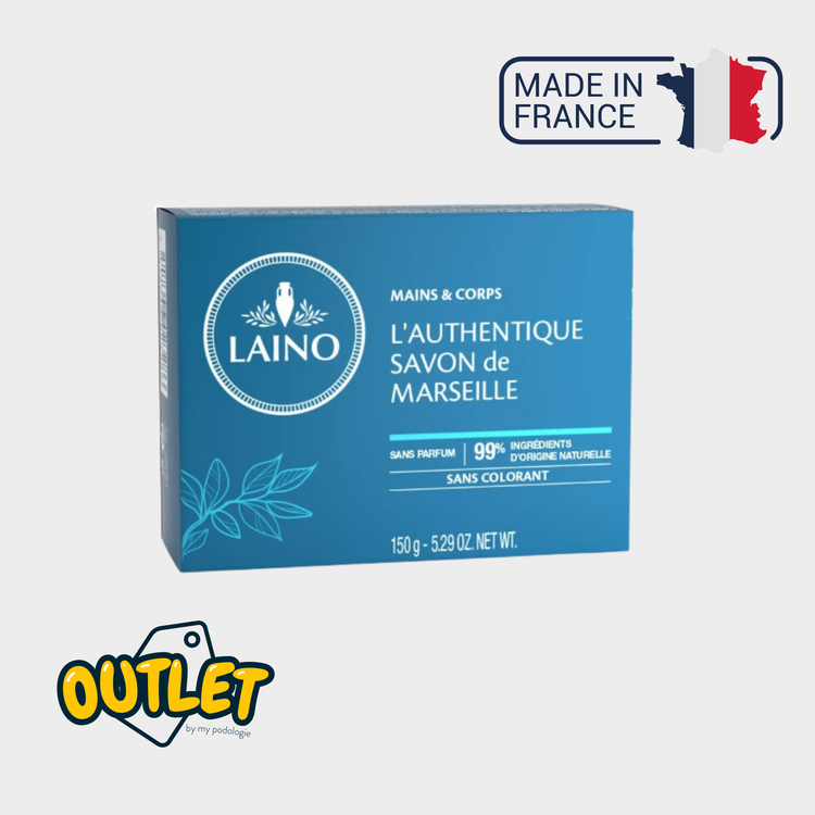 De authentieke Marseillezeep 150 g - Laino // Verouderde datum Eona 