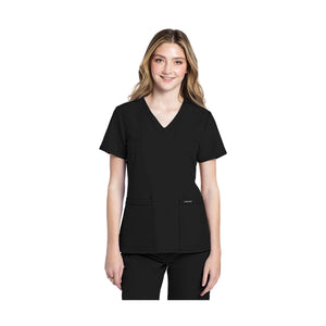 Lacanau - Tunique médicale - Col V  - Manches courtes - Femme - Cherokee Cherokee Authentic Workwear 